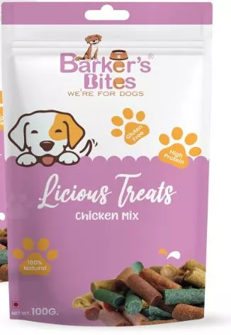 Barker's Bite Chicken Mix Sticks for Dogs
