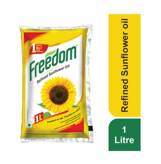 Freedom Refined Sunflower Oil, 1L