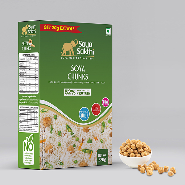 Soya Sakthi - Soya Chunks - g