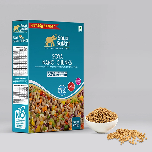 Soya Sakthi - Soya Nano Chunks