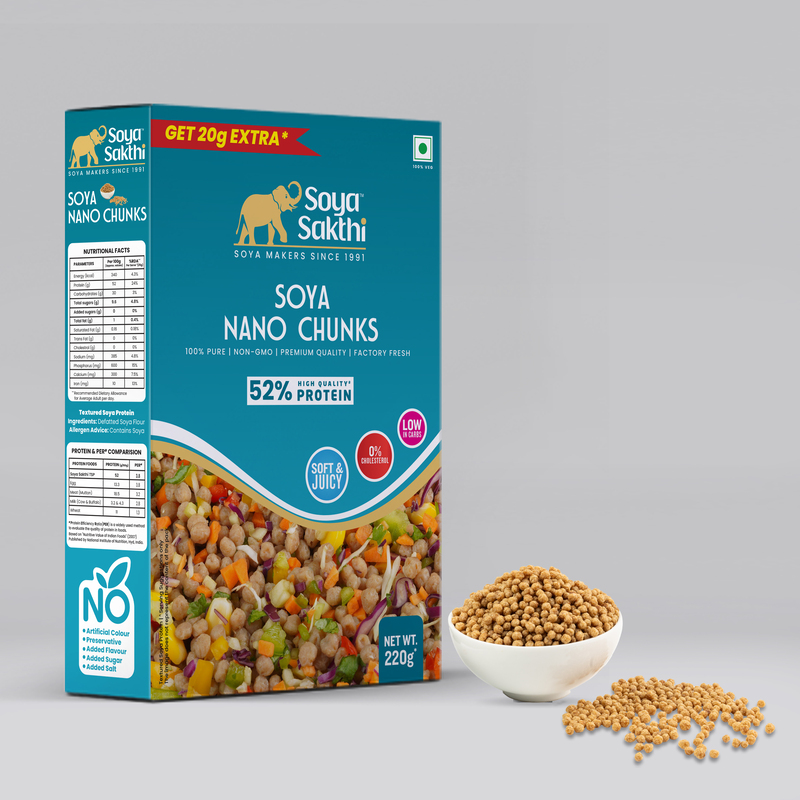 Soya Sakthi - Soya Nano Chunks
