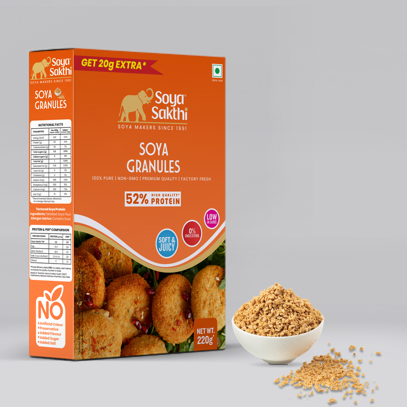 Soya Sakthi - Soya Granules