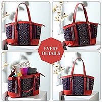 SATCHEL BAGS RED