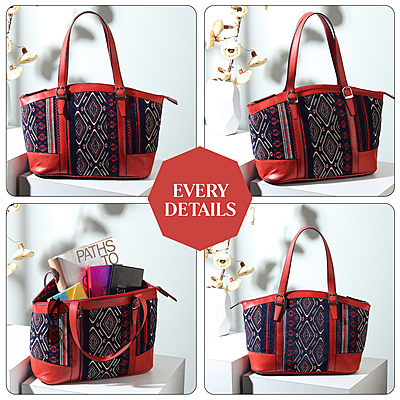 SATCHEL BAGS RED