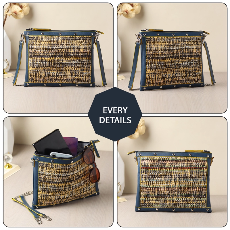 CROSS BODY AZUL