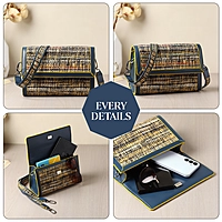 CROSS BODY FLAP AZUL