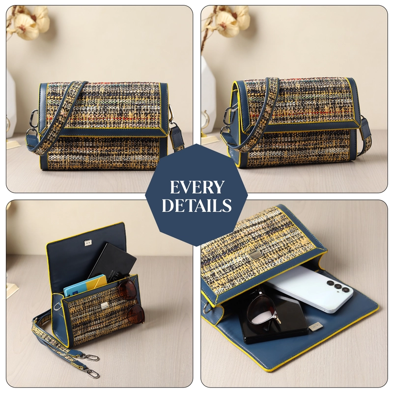CROSS BODY FLAP AZUL