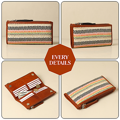 LONG ZIP WALLET TOSTADO