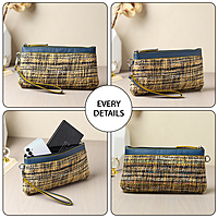 WRISTLET CLUTCH AZUL