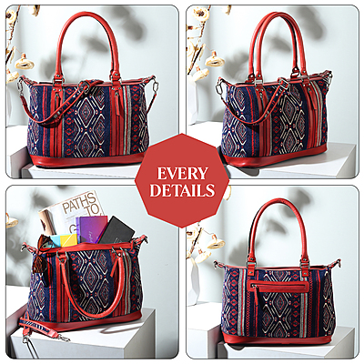 CONVERTABLE SATCHEL ROJA