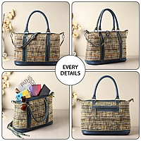 CONVERTABLE SATCHEL AZUL