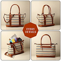 CONVERTABLE SATCHEL TOSTADO