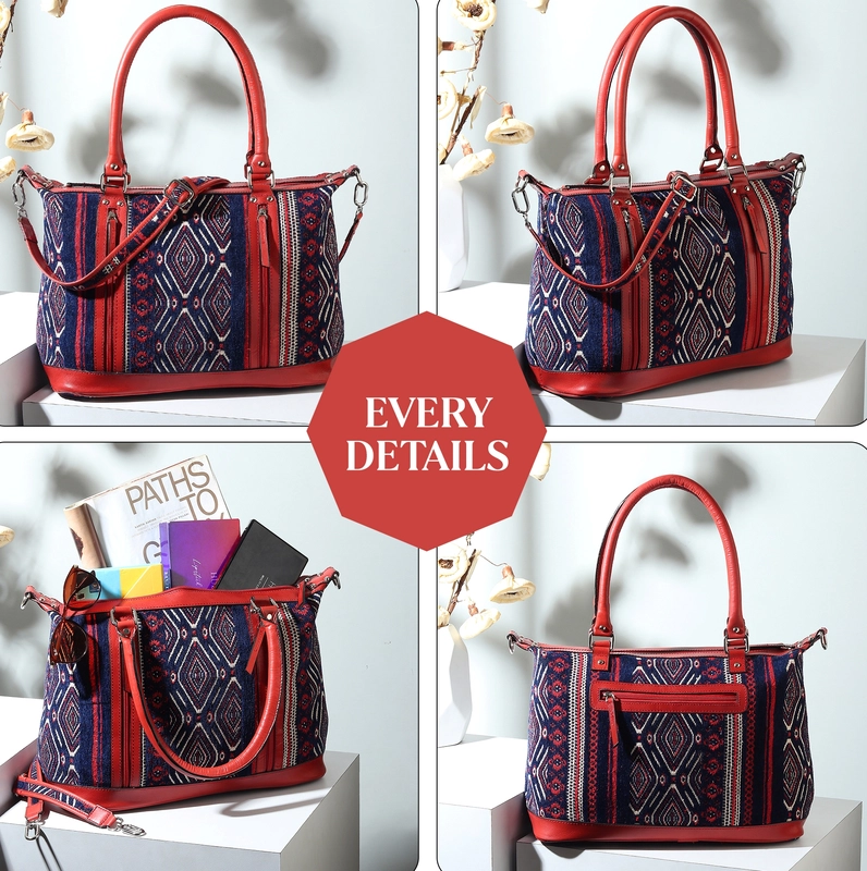 CONVERTABLE SATCHEL ROJA
