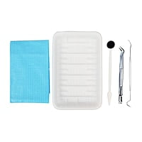 Sprintz Dental Disposable Diagnostic Kit 5-In-1 | EO Sterilized Single-Use Dental Examination Kit