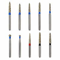 NewDiamond Ceramic Restoration FG Airotor Bur Kit FG-107 – Pack of 10