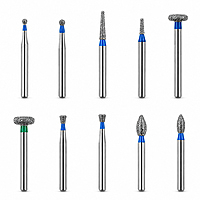 NewDiamond Molars Restoration FG Airotor Bur Kit – Pack of 10 Burs (FG-121)
