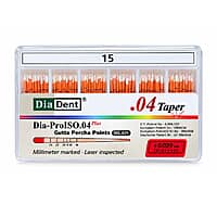 DiaDent Gutta Percha Points 4% – Special Tapered Root Canal Points