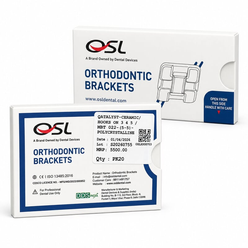 OSL Qatalyst Polycrystalline Ceramic Bracket Kits