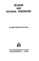 Religion and National Integration
