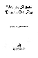 Way to Attain Bliss in Old Age