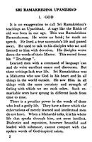 Sri Ramakrishna Upanishad