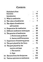 The Practice of Meditation