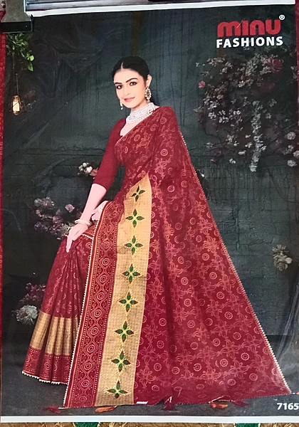 PUJA FESTIVAL EMB SAREE