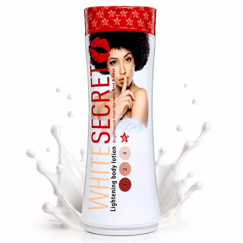 White Secret Body WHITENING Lotion, Bright results 500ml pack of 1