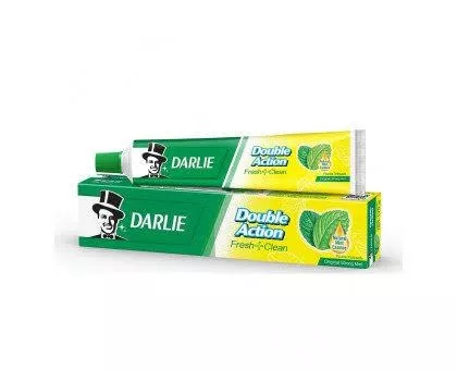 Darlie Double Action Fresh+Clean Fluoride Toothpaste,  80g pack of 1