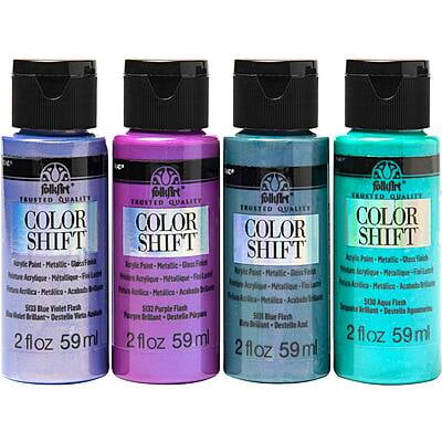 FOLKART PAINT SETS, COLOR SHIFT (4 COLORS) FOLKART PAINT SETS, COLOR SHIFT (4 COLORS)