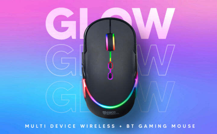 COCONUT WIRELESS MOUSE - GLOW WM35