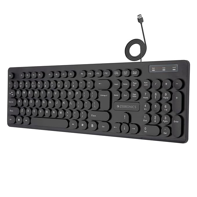 ZEBRONIC K24 WIRED KEYBOARD