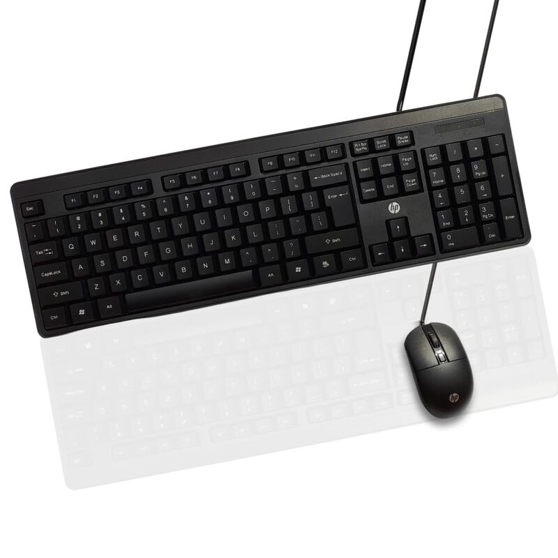 HP WIRED Keyboard Mouse Combo KM150