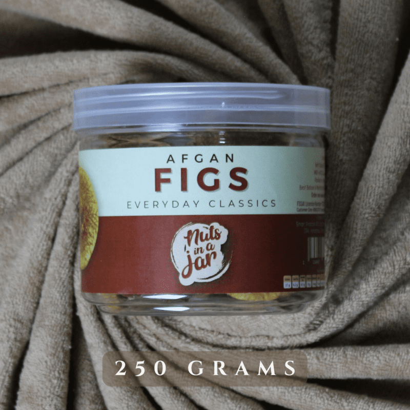 Nuts in a Jar Afgan Figs (Anjeer) Everyday Classics 250 Grams Nuts in a Jar Afgan Figs (Anjeer) Everyday Classics 250 Grams