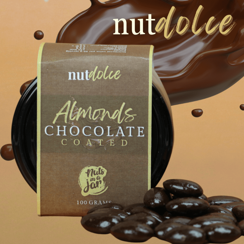 Nut Dolche Chocolate Coated Almonds 100 Grams Nut Dolche Chocolate Coated Almonds 100 Grams