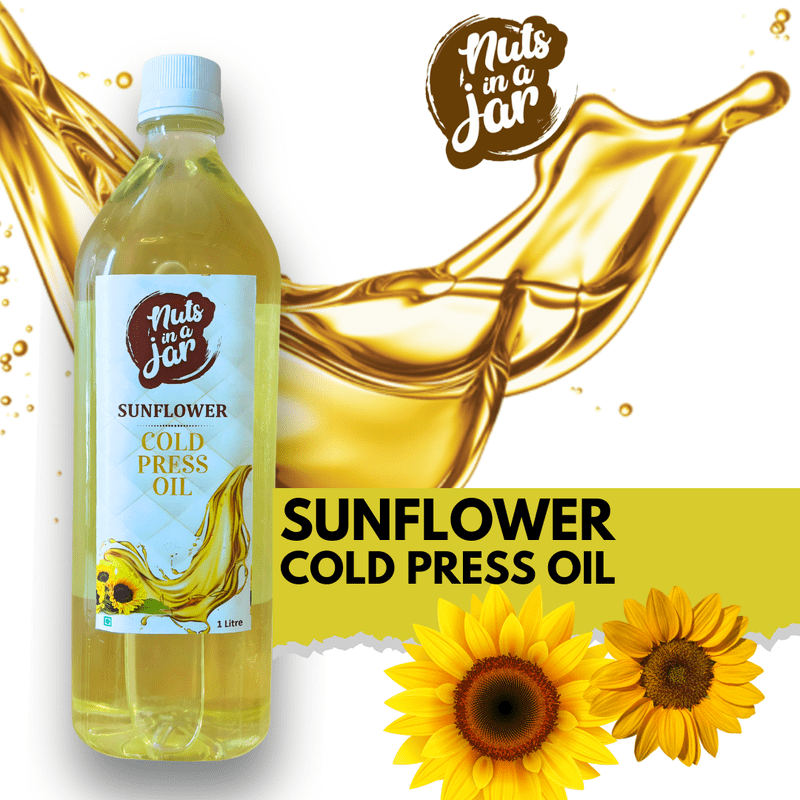 100 % Natural Nuts In A Jar Coldpress Sunflower Oil 100 % Natural Nuts In A Jar Coldpress Sunflower Oil