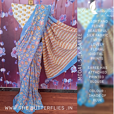 Modal Silk Saree SSGSMSS22562