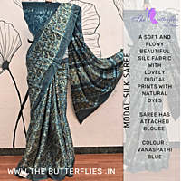 Modal Silk Saree ssgSmss23492