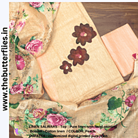 PURE LINEN SALWAR  YBRCLCS23568