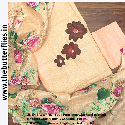 PURE LINEN SALWAR  YBRCLCS23568