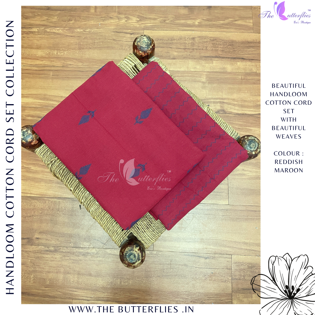 HANDLOOM COTTON CORD SET MAHCHAC24162