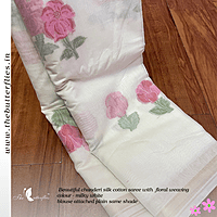 CHANDERI SILK COTTON SAREE NISSCDS24327