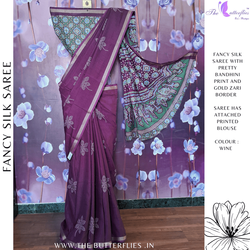 FANCY SILK SAREE DCMSBHS24298