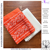 HANDLOOM COTTON CORD SET MAHCHAC24397