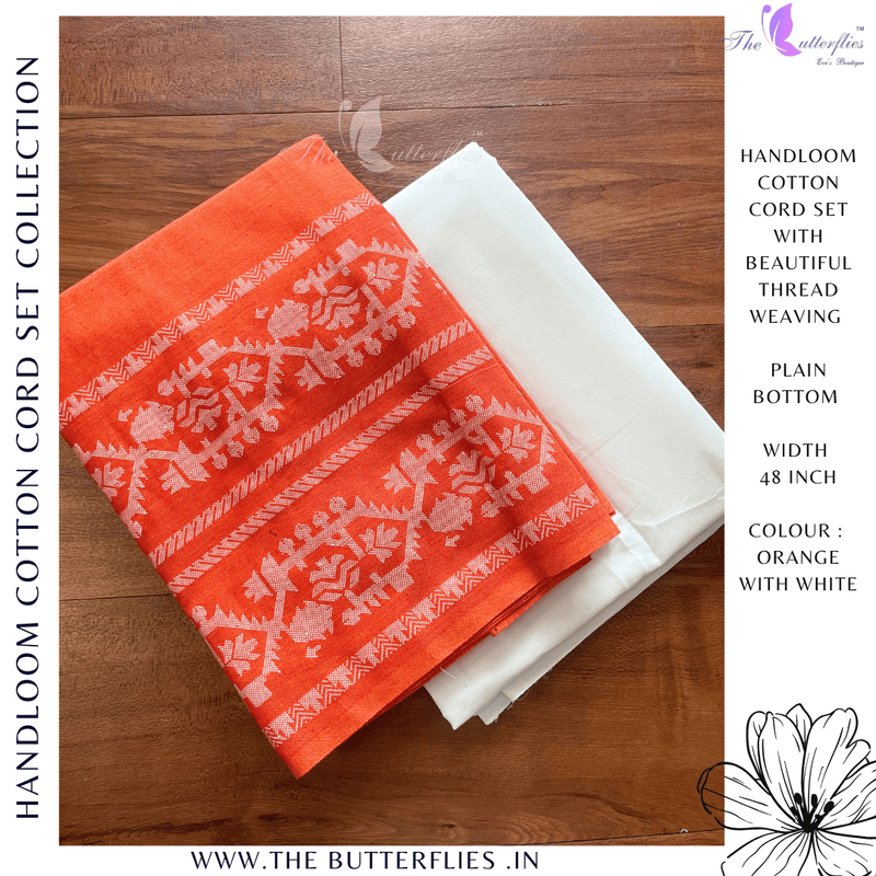 HANDLOOM COTTON CORD SET MAHCHAC24397