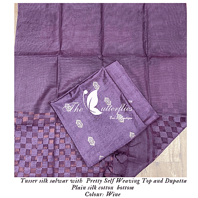 TUSSER SILK SALWAR YBRCTRS24445