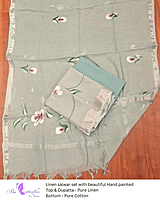 PURE LINEN SALWAR ssgCLSA24492