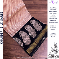 Chanderi Maheshwari Silk Saree SHPSCDS24510