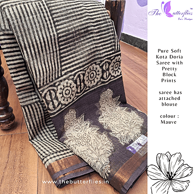 PURE SOFT KOTA DORIA SAREE SSGSKOT24548