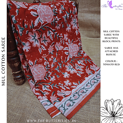 MUL COTTON SAREE SHPSMCS24665